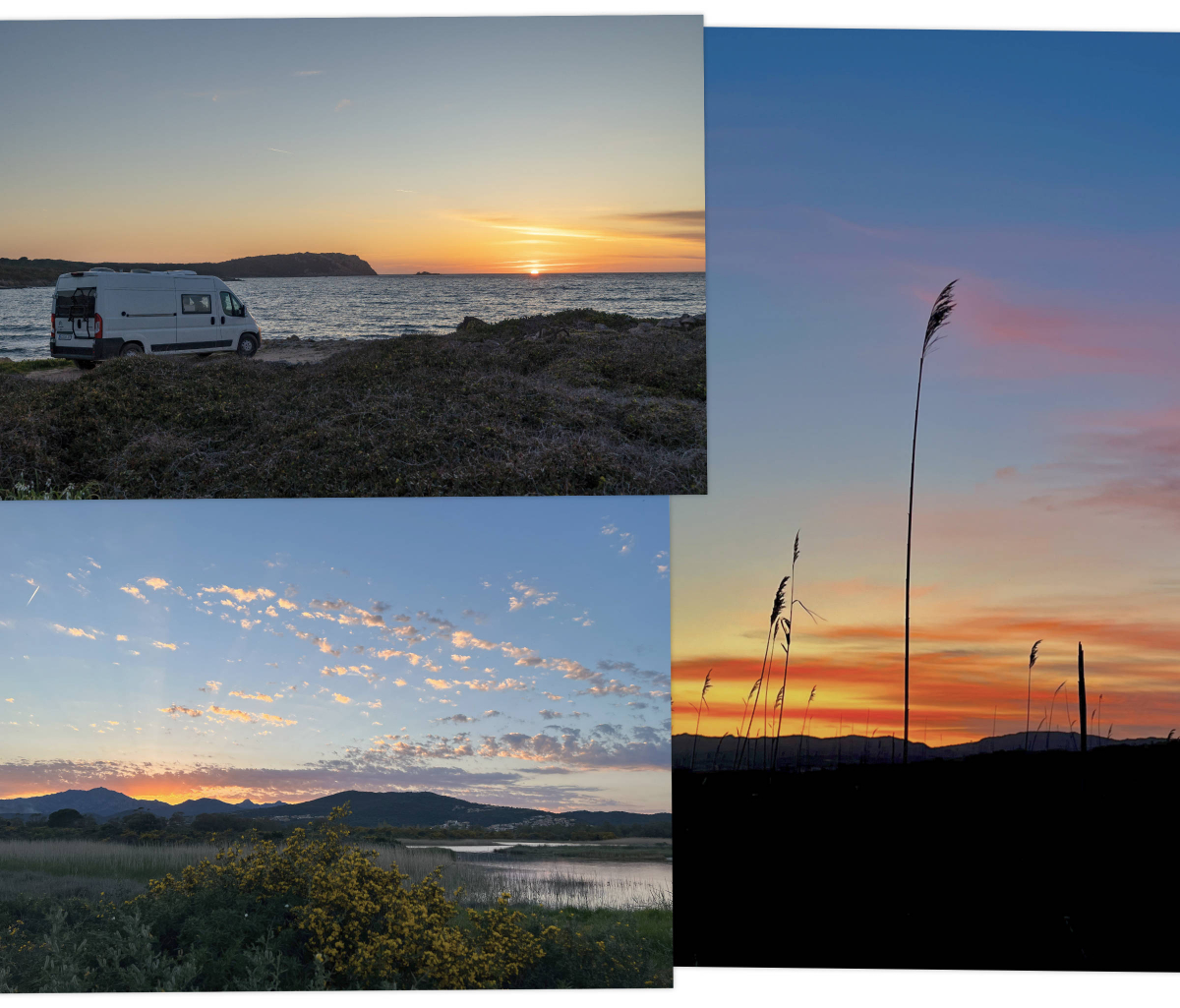 Sonnenuntergänge auf Sardinien