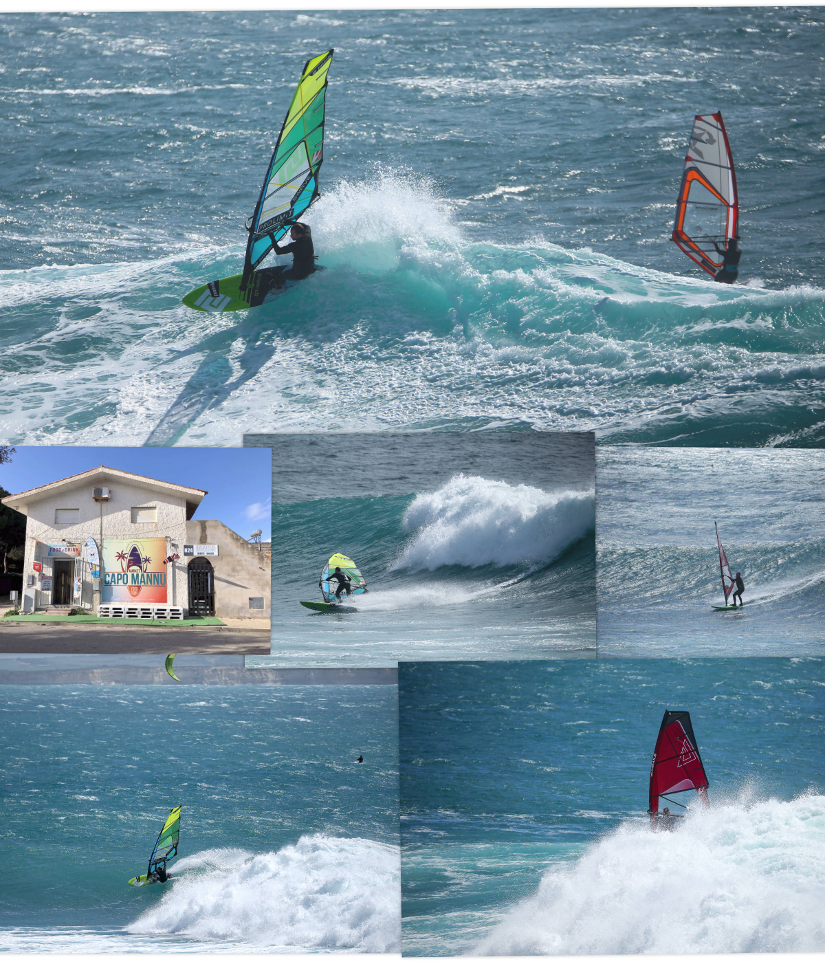 Windsurfen in Capo Mannu