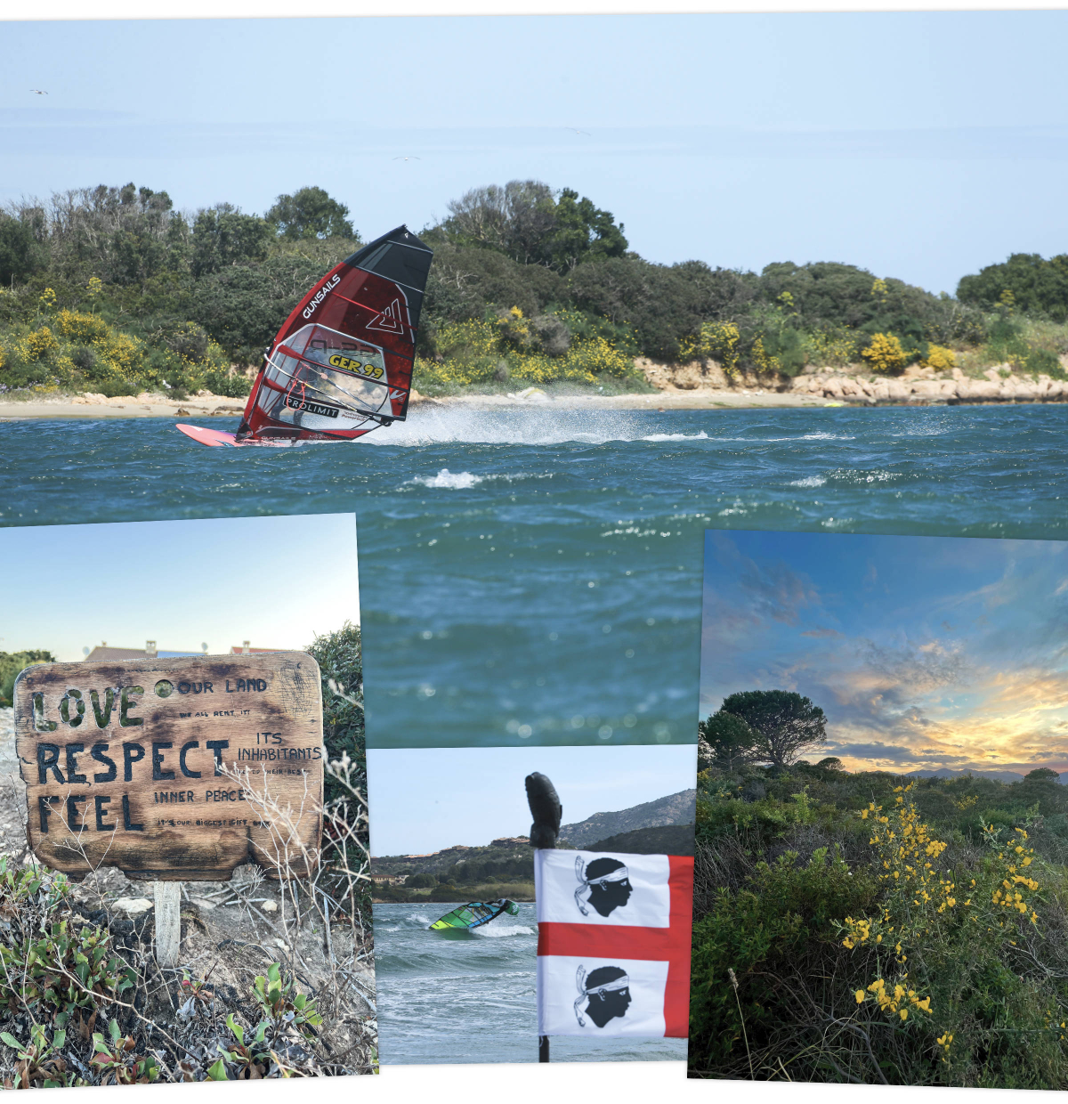 Windsurfen in Marina Maria