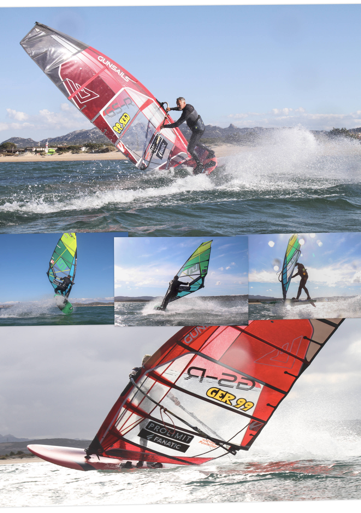 Windsurfen in Porto Liscia