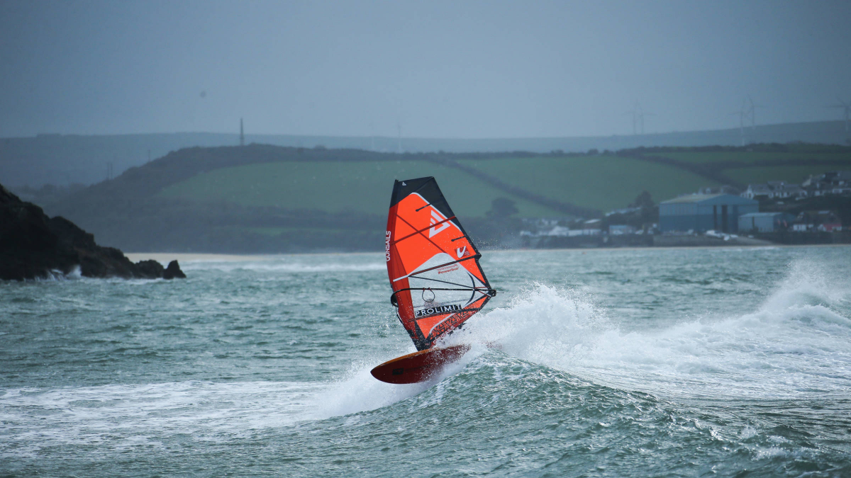 Windsurfen in der Daymer Bay