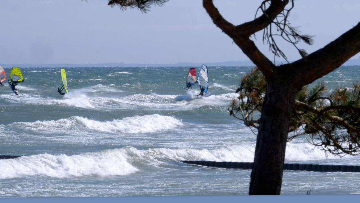 Windsurfing in Kellenhusen