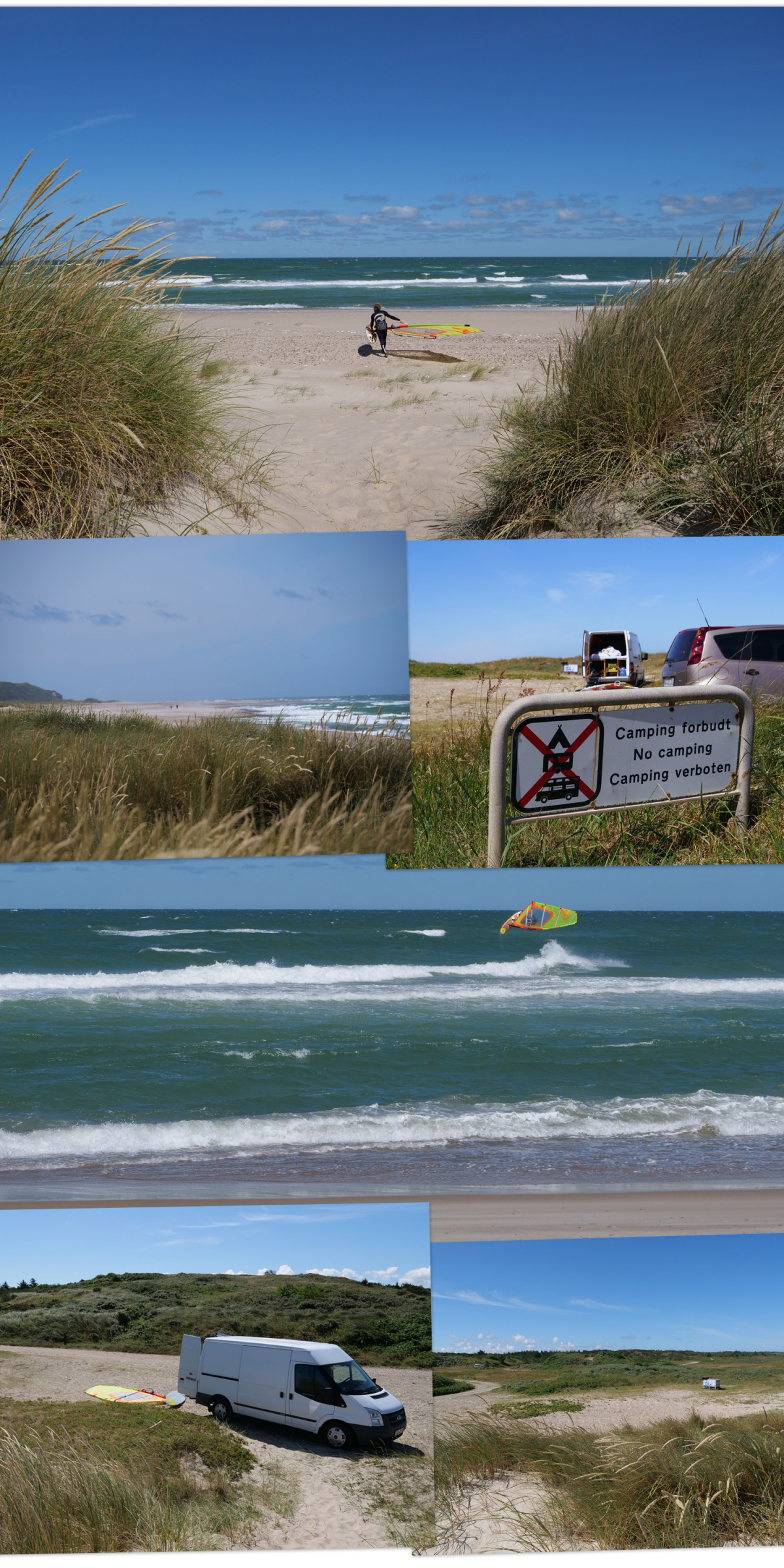 Windsurfen in Thorupstrand