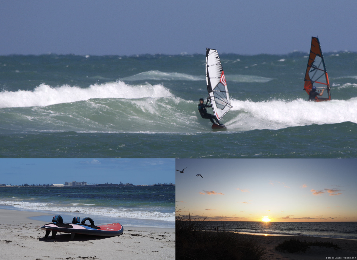 Windsurfen in Geraldton