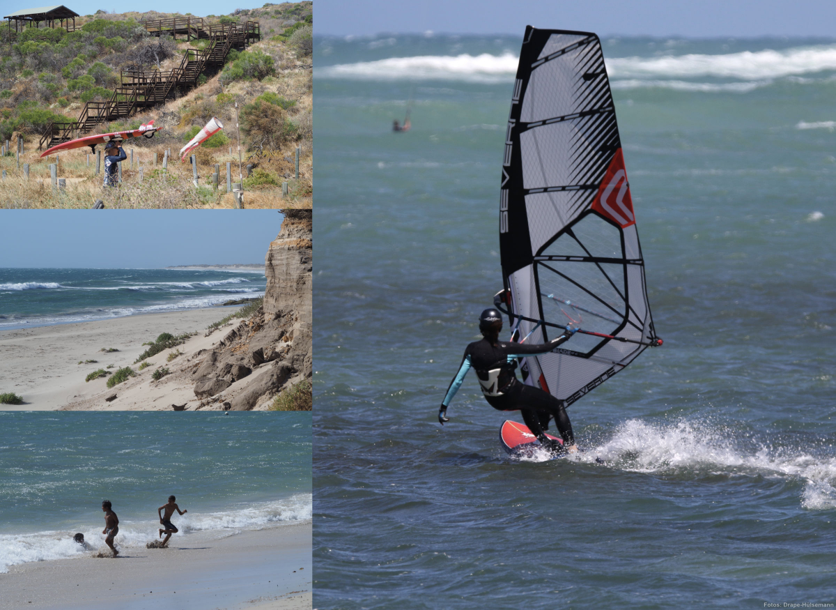 Windsurfen in Geraldton