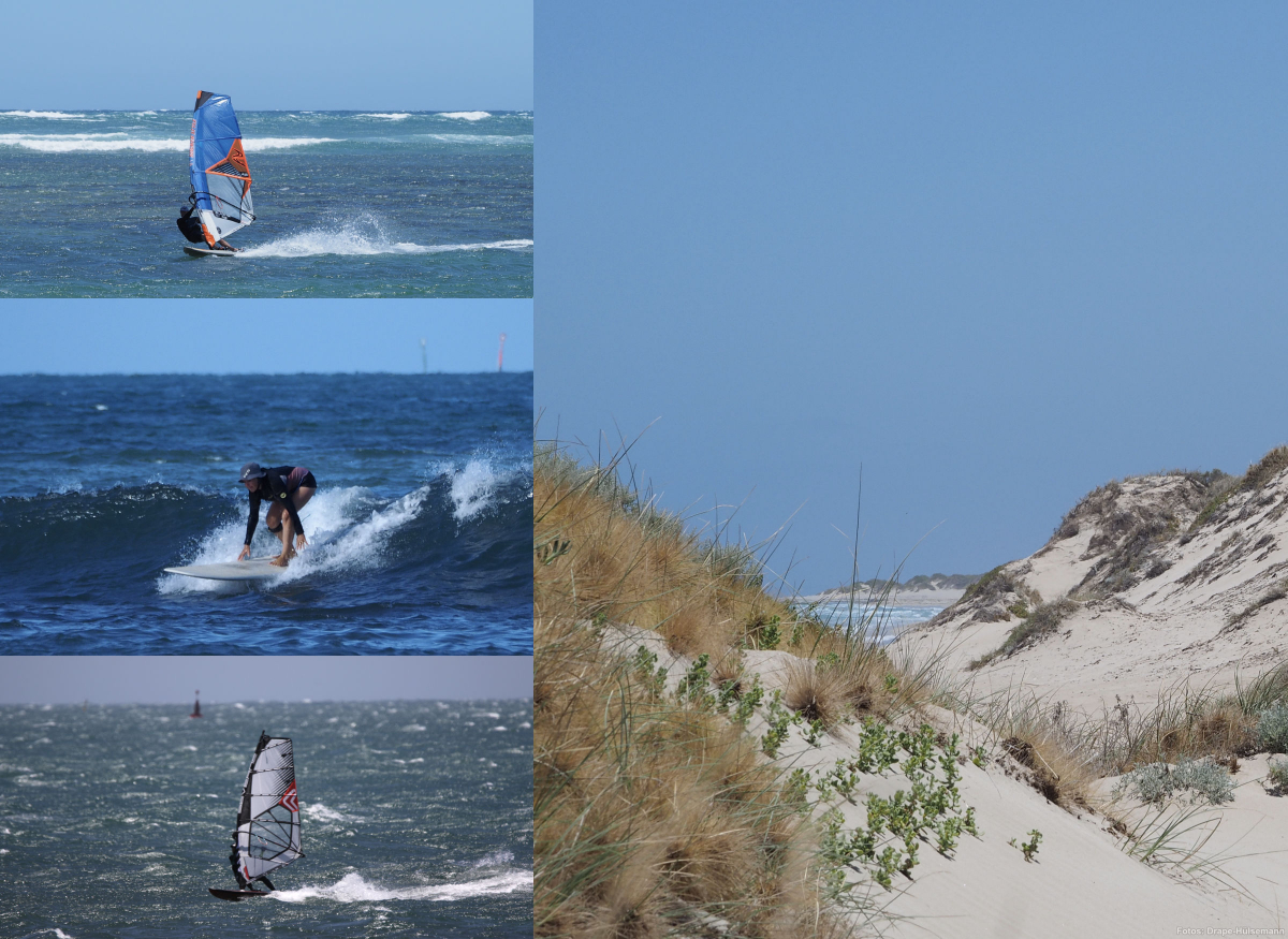 Windsurfen in Geraldton