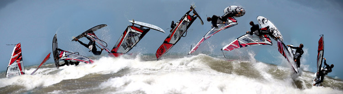 Der Ocean Jump bei Wind von rechts