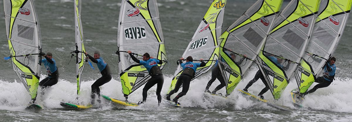 Der Taka bei Wind von rechts