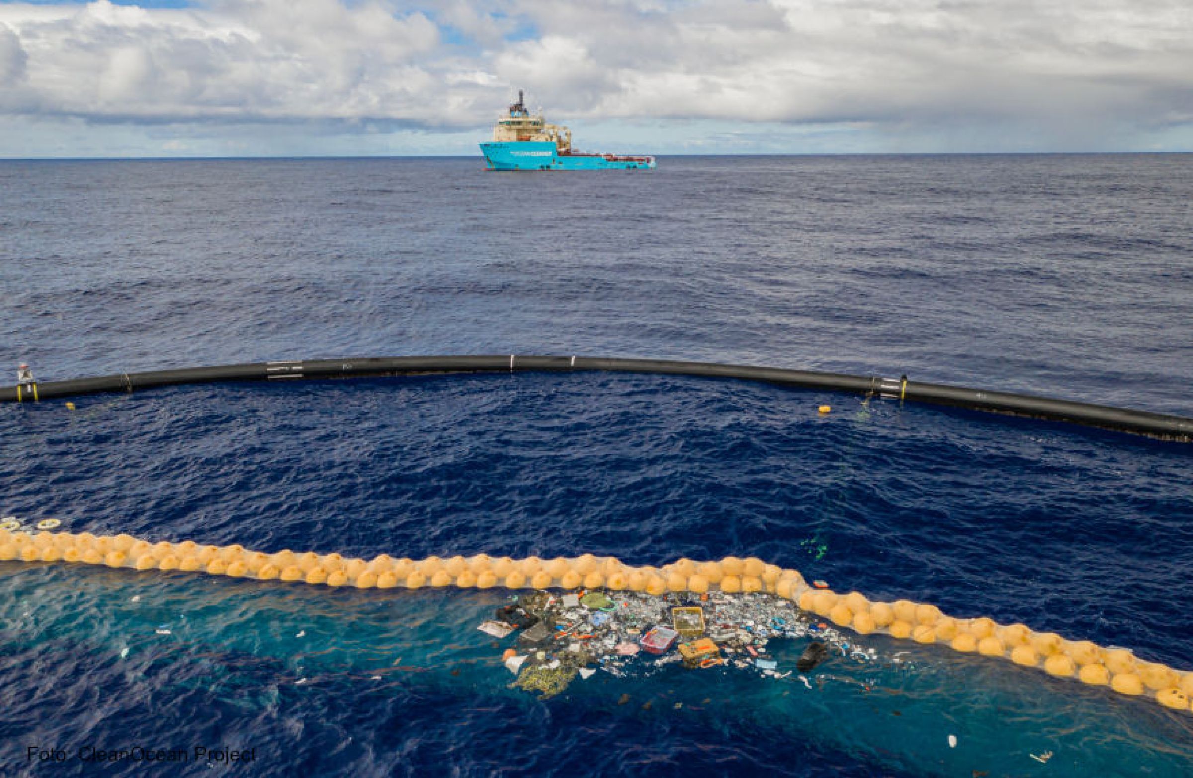 Ocean Cleanup Erfolgreiche Müllsammlung im Meer dailydose.de