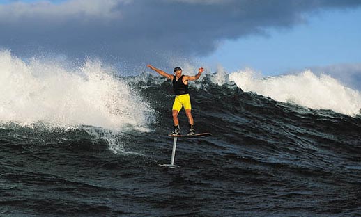 Tragflügel Surfen
