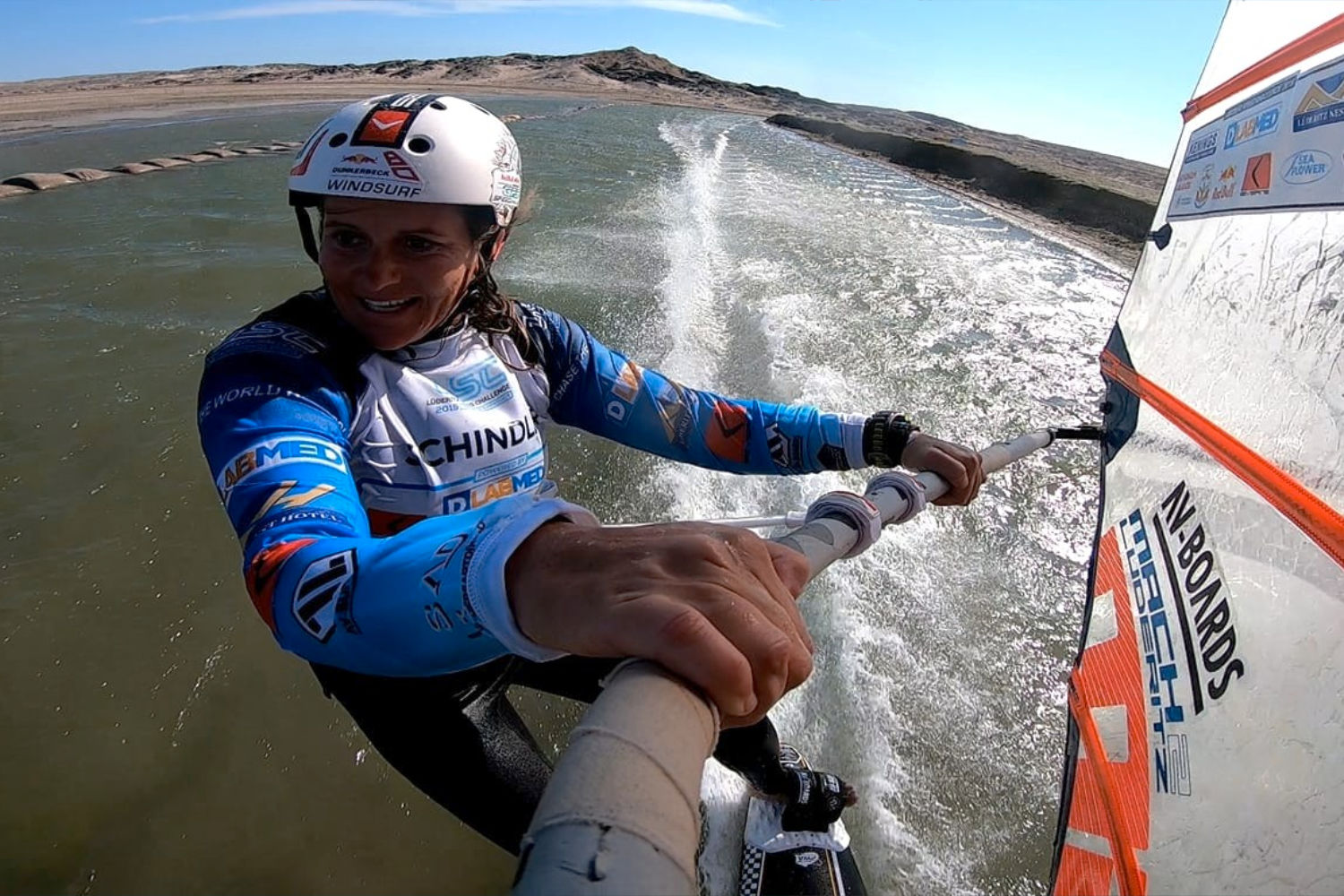 Windsurfing speed riding technique by Bjorn Dunkerbeck