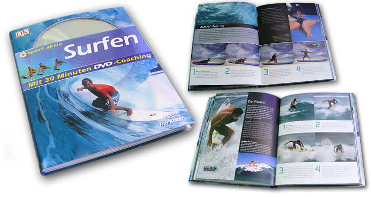 Buch + DVD: Surfen