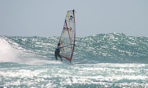 Wellen in Lancelin