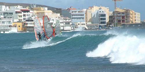 Wind von rechts in Medano