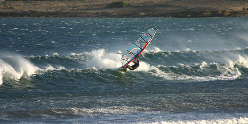 Swell in der Medano Bucht