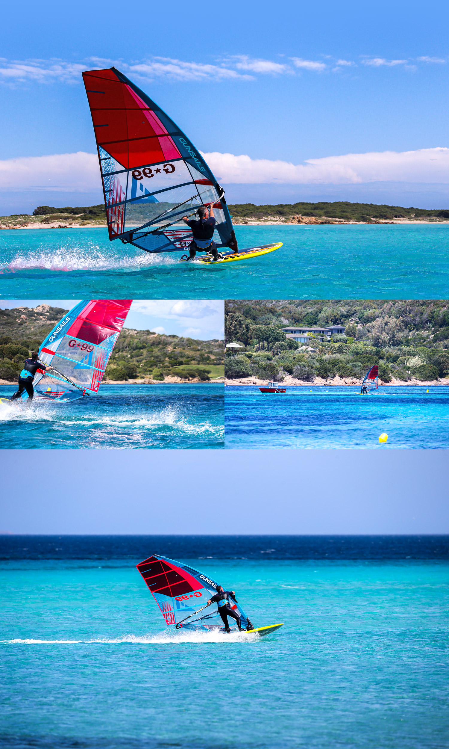 Windsurfen auf Korsika