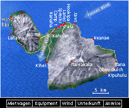 Maui ...die interaktive Karte