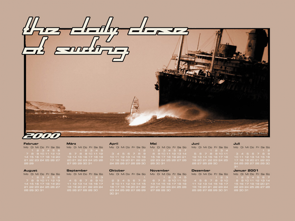 Der DAILY DOSE Kalender 2000