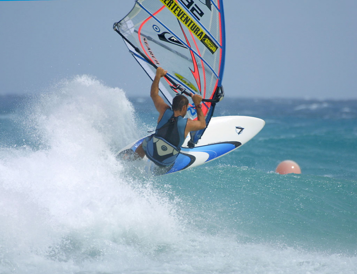 Fuerteventura - World Cup 2001 / Cut Back von Freestyle Weltmeister Antoine Albeau