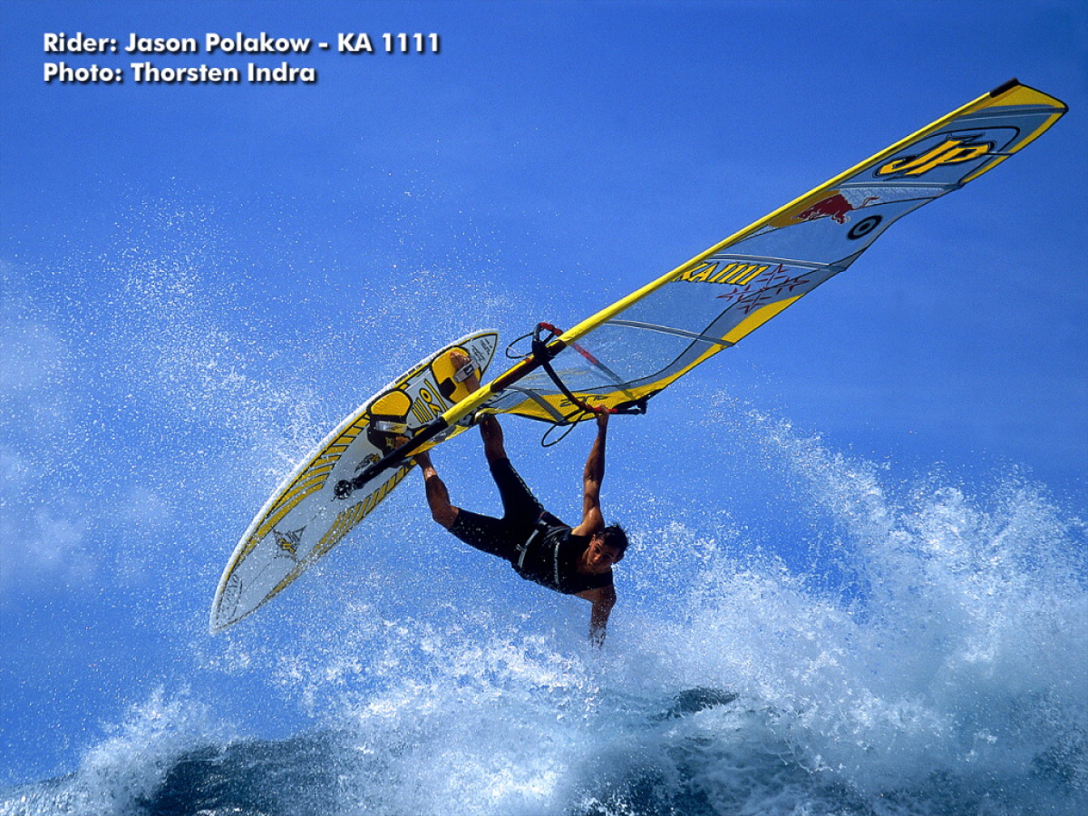 Jason Polakow, One handed aerial of the lip