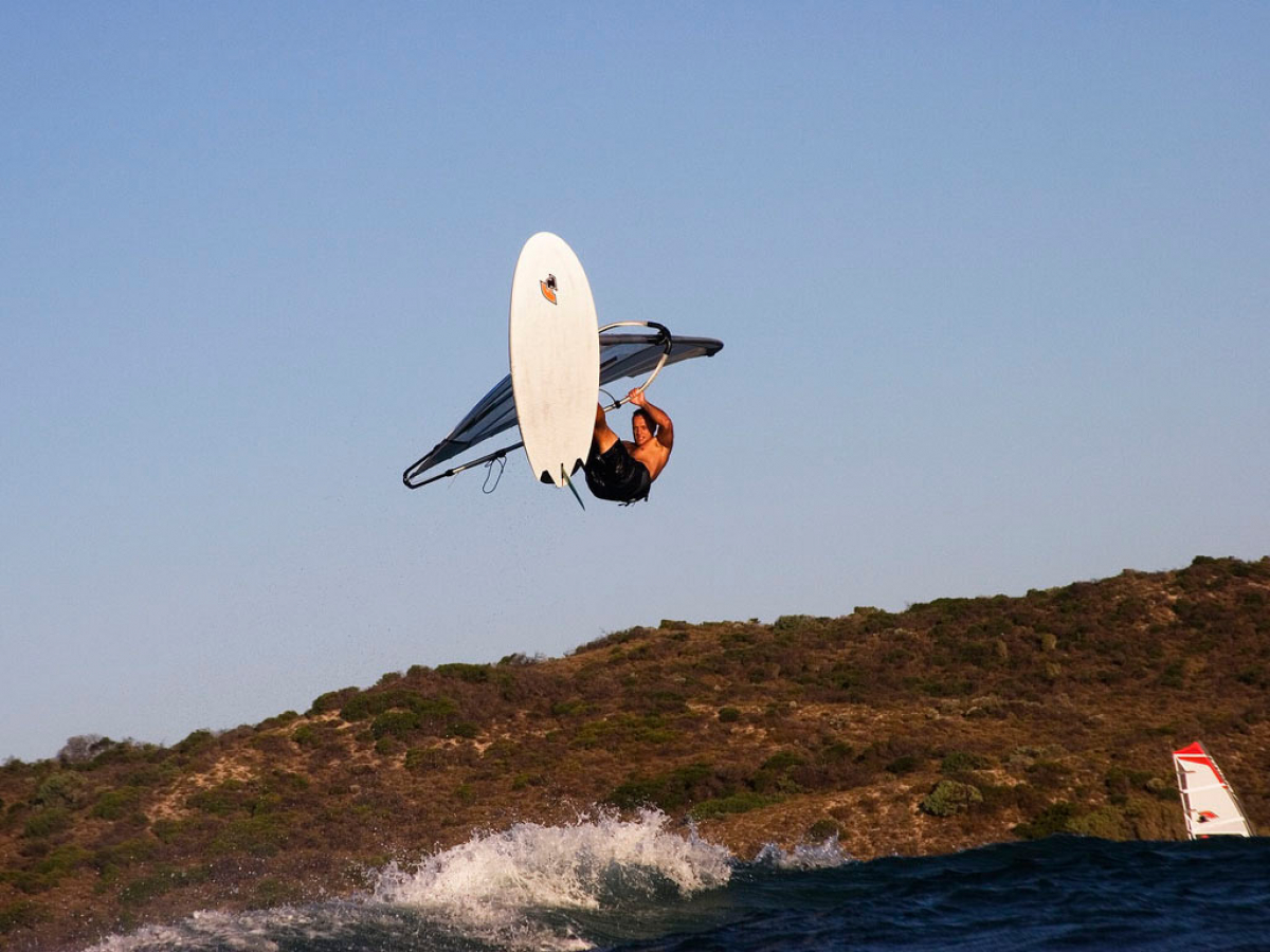 Peter Volwater lässt den Racer fliegen