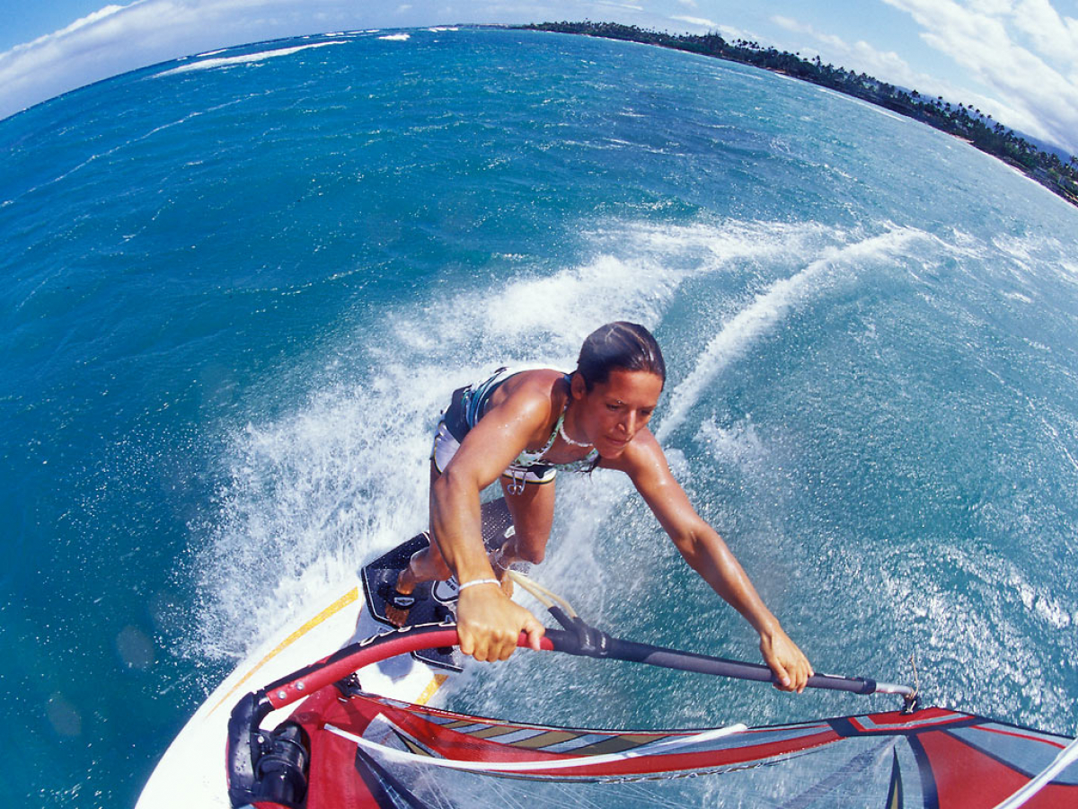 Laure Teboux auf Maui