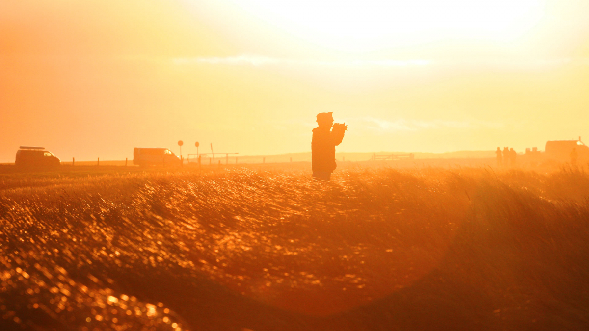 Sonnenuntergang auf Fehmarn