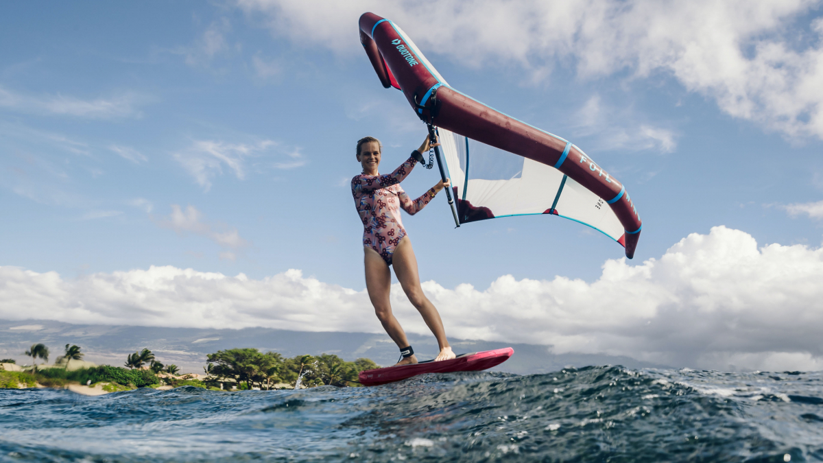 Wingfoiling vor Maui